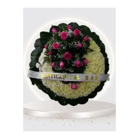 Corona Fúnebre en Bogotá - Condolencias con Flores