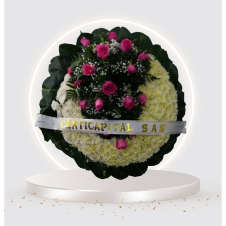 Corona Fúnebre en Bogotá - Condolencias con Flores