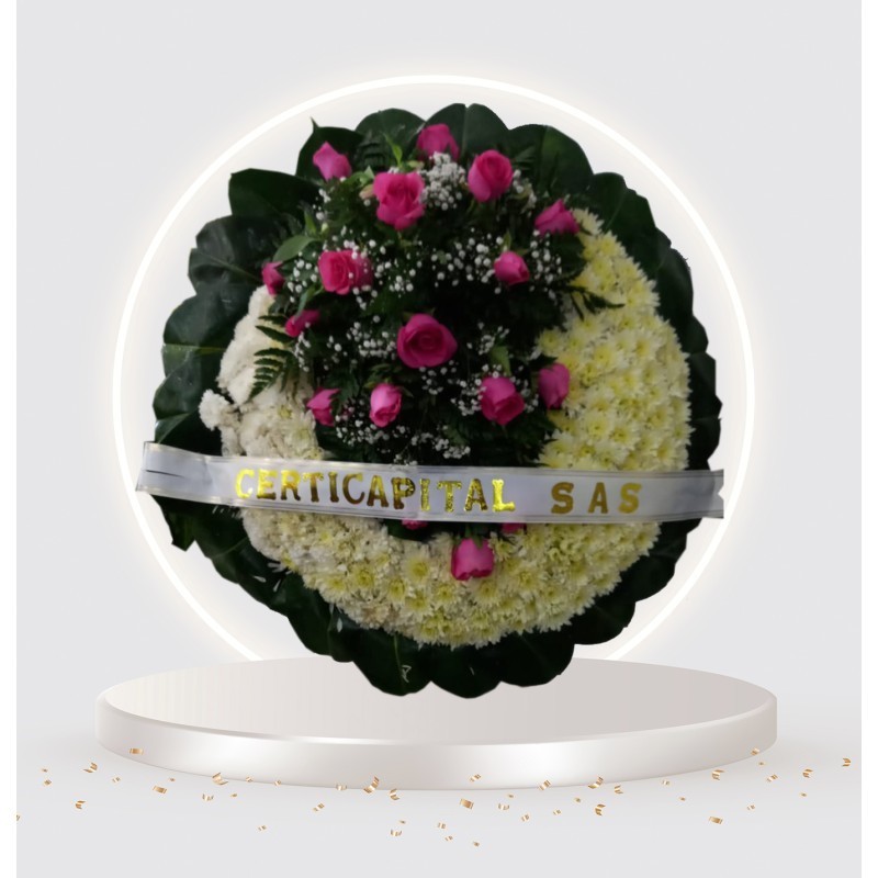 Corona Fúnebre en Bogotá - Condolencias con Flores