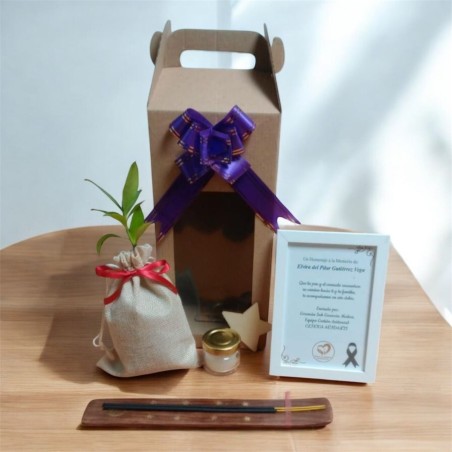Kit de Condolencias - Regala un Árbol en Memoria de un Ser Querido