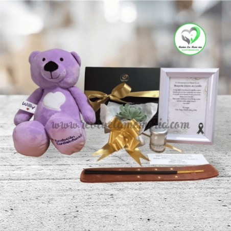 Kit de Condolencias con Osito de Peluche - Fundación Cardioinfantil | Homenaje y Apoyo